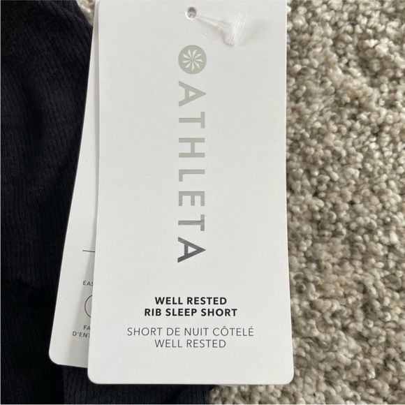 Athleta NWT Well Rested Rib Sleep Short, multiple sizes - Picture 5 of 5